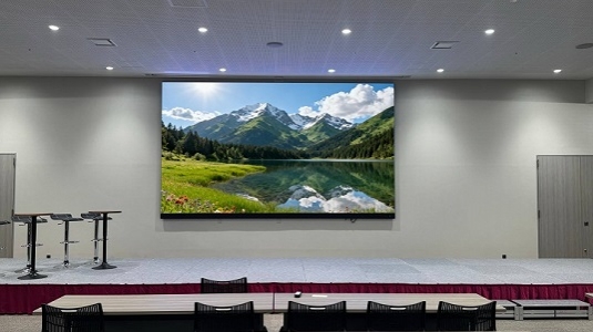 某集團公司會議室小間距高清全彩LED顯示屏